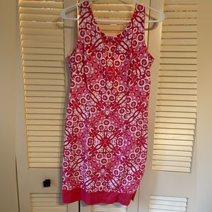 Retro pink dress